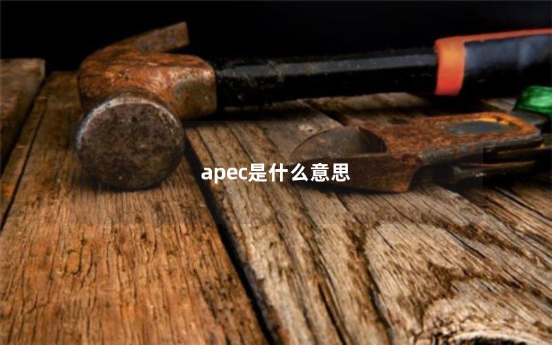 apec是什么意思