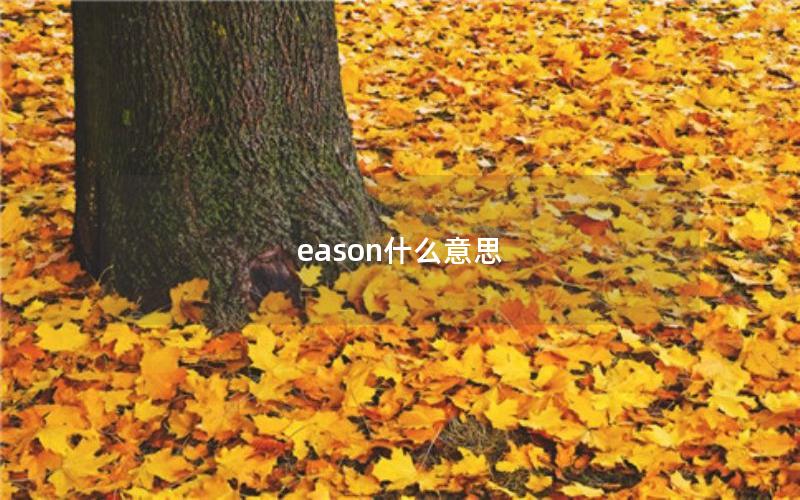 eason什么意思