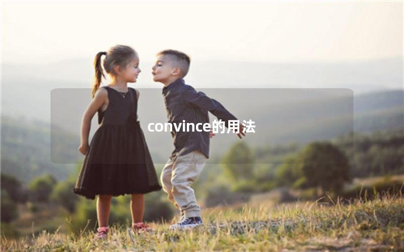 convince的用法