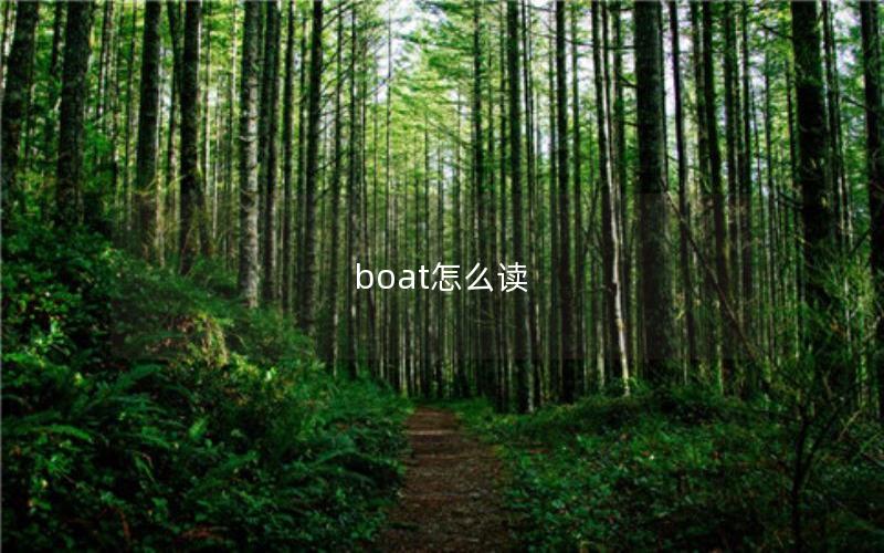 boat怎么读