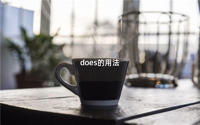 does的用法
